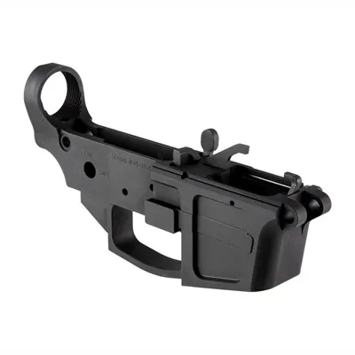 AR-15 Mike-45 45 ACP Billet Lower Receiver Stripped Black