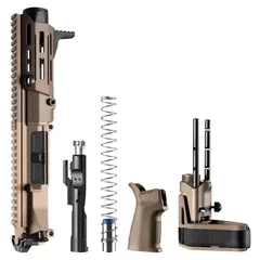 Maxim Defense Industries MDX 505 PDX SCW PDW Brace Upper Kit 300 BLK 14in Hate Brake 5/8-24 Thread 5.5in Barrel Type III Hardcoat Anodized Arid Earth