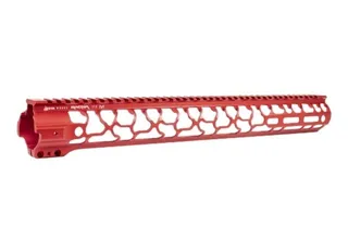 ODIN Works AR-15 17.5in Ragna Free Float Forend M-LOK Red