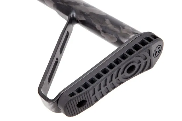 Smoke Composites Carbon Fiber Buttstocks - Closed Rifle Length w/ Butt-pad