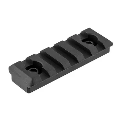 M-LOK Rail 5 Slot Picatinny Aluminum Black