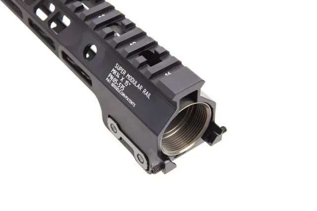 Geissele AR-15 Super Modular Rail MK14 M-LOK - 15" Black