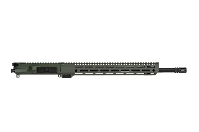 Mitchell Defense DOC 18in 5.56 NATO Upper Receiver Carbon Fiber Wrapped Barrel Jungle Green Finish M-LOK Free-Float Handguard