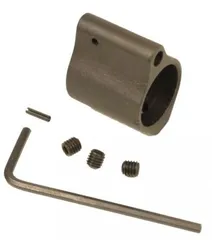 Guntec USA AR-15 Low Profile Gas Block .750 Diameter 3 Set Screws Steel