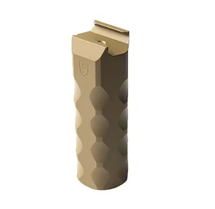 Phase 5 Vertical Hex Grip for Picatinny Rails - FDE, Large