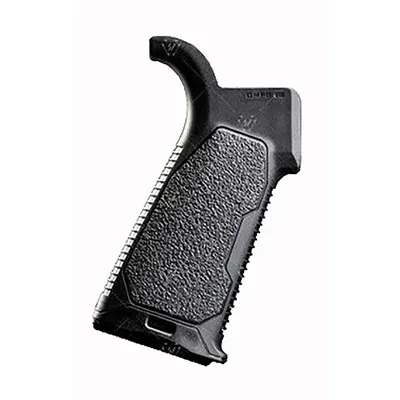 AR-15 Rubber Overmold Pistol Grip 20-Degree Black