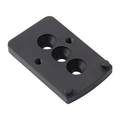LPVO Plate Offset Fast Adapter For Trijicon RMR Black