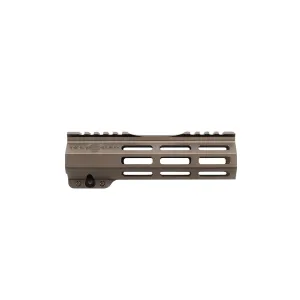 Dirty Bird AR-15 SMRS Handguard - Slim M-LOK Rail System V2 - 7", Midnight Bronze