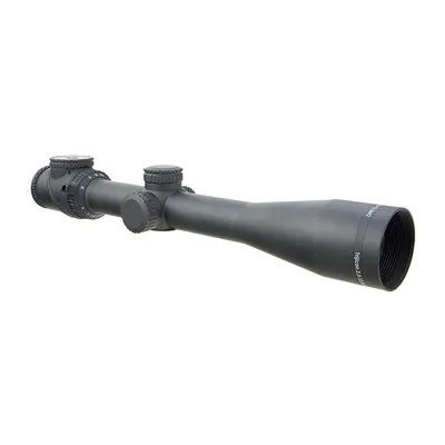 Accupoint 2.5-12.5x42mm SFP Illum Grn Mil-Dot Crosshair BLK