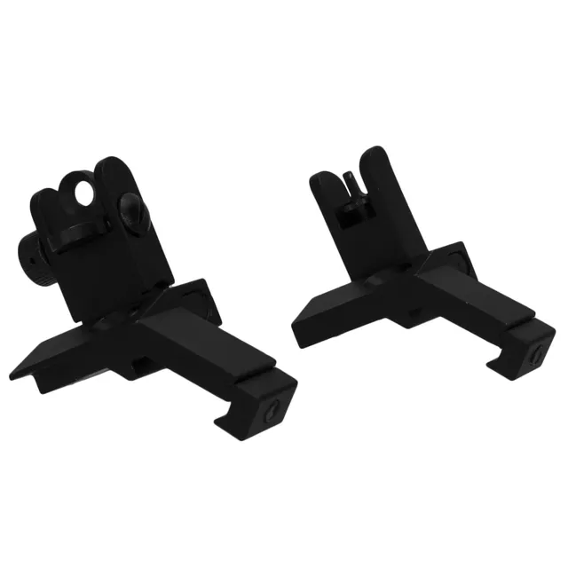 Tacfire 45 deg Front/Rear Flip-Up Iron Sight for AR Rifles