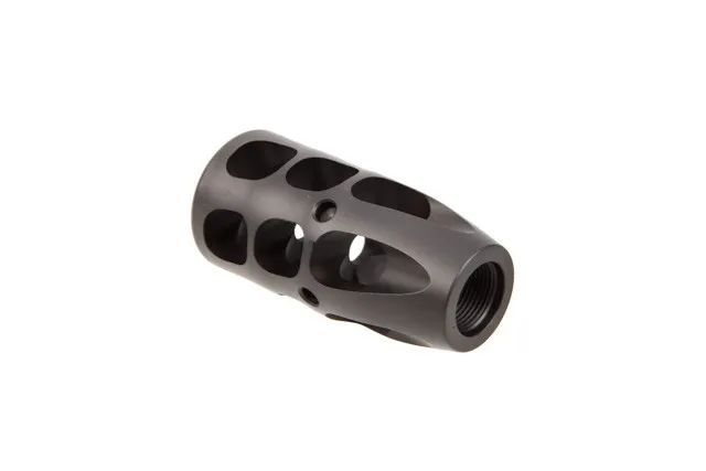 Precision Armament M41 Severe-Duty Muzzle Brake DLC BLK .264/6.5
