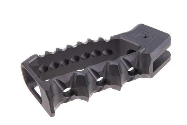 F-1 Firearms Skeletonized Grip w/ finger grooves - Black