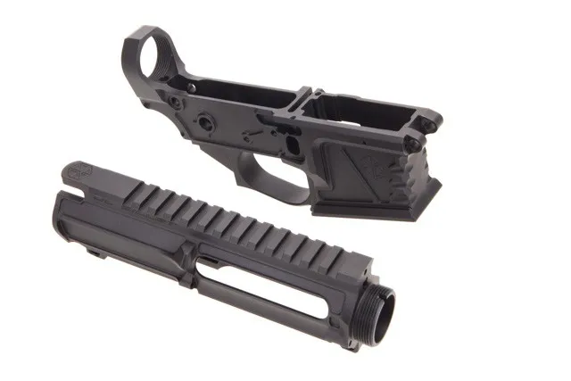 JL Billet Skeletor AR15 Light Weight Matched Set - Black