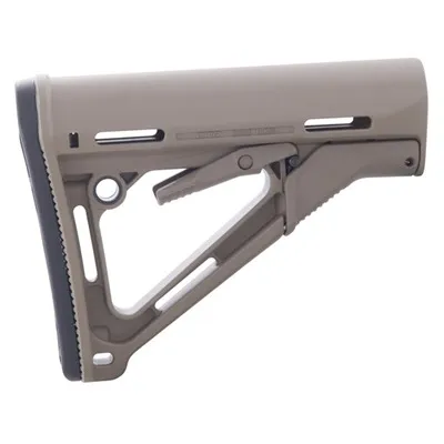 CTR Collapsible Mil-Spec Carbine Stock For AR-15 FDE