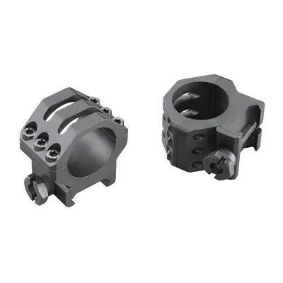 Six-Hole Picatinny Rings - 30mm Six-Hole Picatinny Rings, Medium