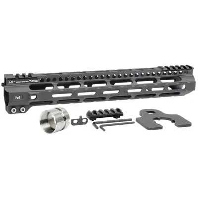 AR-15 Ultralight Handguards M-LOK - 12.625 Ultralight Handguard W/ Titanium Hardware M-LOK