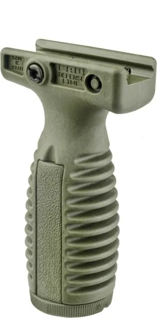 FAB Defense Tactical Quick Release Vertical Grip w/Battery Compartment OD Green fx-tal4g