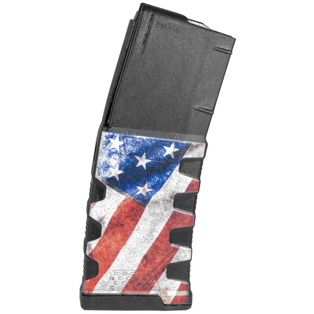 MFT American Flag AR-15 30 Round Magazine, 223 Remington, 5.56 NATO