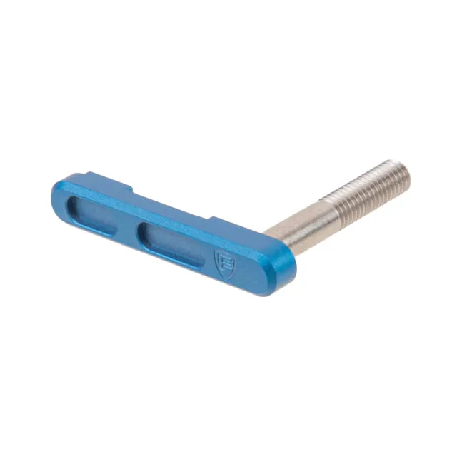 Fortis Manufacturing Magazine Catch Blue Anodize