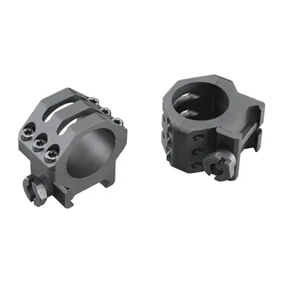 Six-Hole Picatinny Rings - 30mm Six-Hole Picatinny Rings, X-High