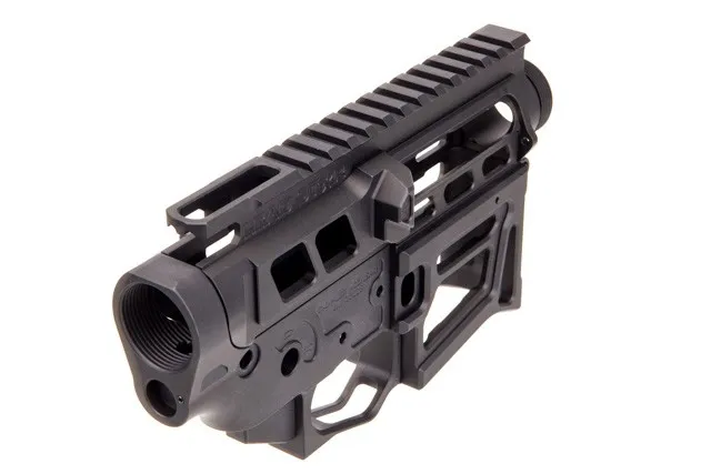Lead Star Arms LSA-15 - Skeletonized AR-15 Receiver Set - Black