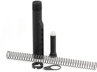 JE Machine Tech AR15 Mil-Spec Buffer Tube Kit Mil-Spec Black PS-BTM COMBO