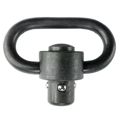 Heavy Duty Push Button Swivel Single Swivel Black