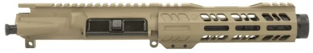 Grid Defense Complete Upper Receiver 9mm 9x19 Para 5.5 inch 4150 Light HBAR Barrel 1-10 Twist 7 inch Octagon M-LOK Rail Dimpled Flash Can Flat Dark