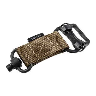Ms1/Ms3 QD Apapter Fits Paraclip For 2-To-1 Point Sling Convert - Ms1 Single Point Dual QD Adapter, Coyote