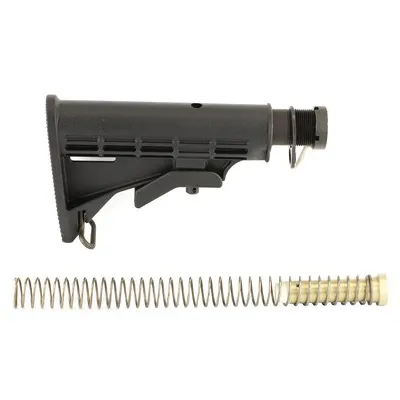 LBE Unlimited AR-15 Complete Stock Kit, Black