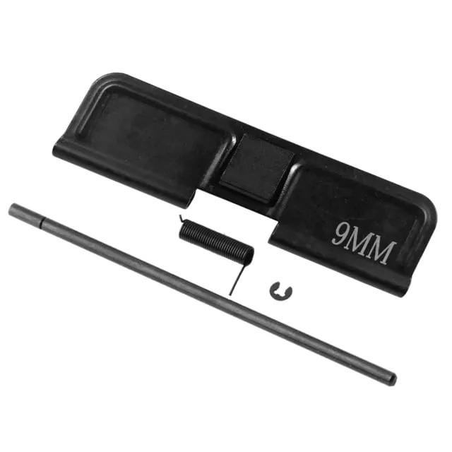 Tiger Rock AR-9 Ejection Port Dust Cover Engraving 9mm Black Small