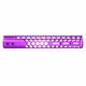 Guntec USA Air Lite Honeycomb Series M-LOK Free Floating Handguard w/Monolithic Top Rail 12in Purple