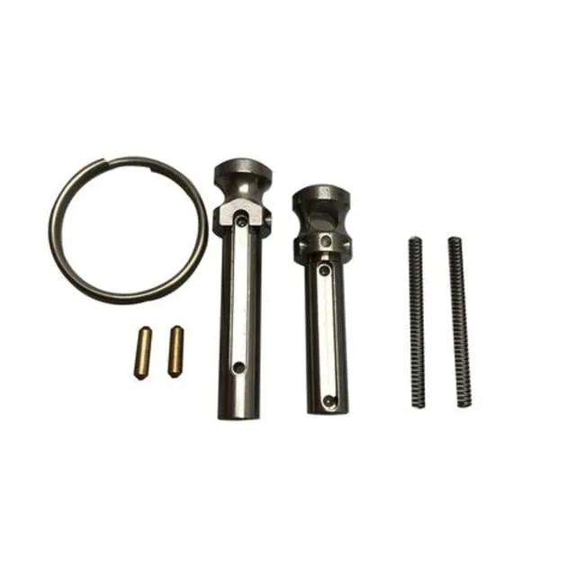 XTS AR-15 Extended Pivot and Takedown Pins w/Ring Stainless Steel XTS-TDP-SS