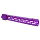 Guntec USA AR-308 15in AIR-LOK Series M-LOK Compression Free Floating Handguard With Monolithic Top Rail Gen 2 Anodized Purple
