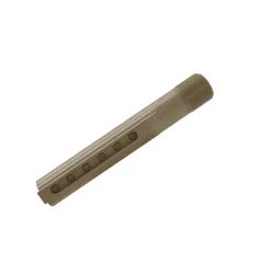 Tiger Rock AR-15 6-Position Mil-Spec Stock Buffer Tube Cerakote FDE Medium
