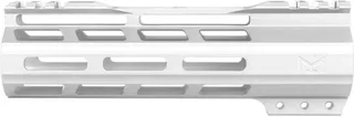 ABC RIFLE COMPANY Super Slim Free Float Hybrid Top Cut AR-15 M-LOK Handguard 7in Cerakote White