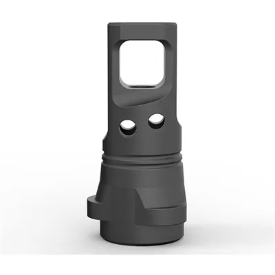 Muzzle Brake Echo 5.56 NATO Single-Port Muzz Brk For Breek-Lok 3QD 1/2x28