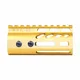 Guntec USA Ultra Lightweight Thin M-LOK System Free Floating Handguard w/Monolithic Top Rail 4in Gold