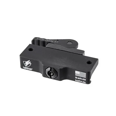 Railway Ad-180 Red Dot Mount W/QD Standard Lever For C-More Black