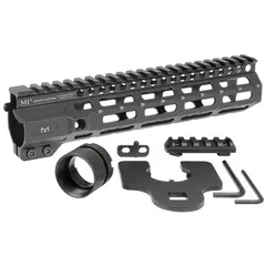 Free Float Combat Handguard M-LOK Aluminum 9.25" Black