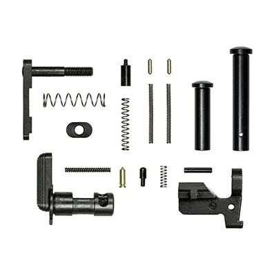 M5 Lower Parts Kit W/No FCG Or Pistol Grip For AR-308 Black