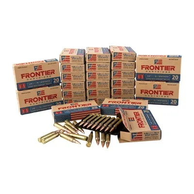 Boat Tail Frontier 5.56 NATO 75gr Match T2 BT Hollow Point 500/Box