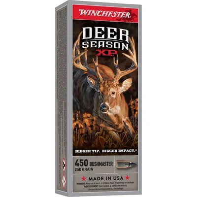 Deer Season XP 450 Bushmaster 250gr Polymer Tip 20/Box