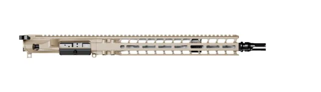 Radian Weapons Model 1 AR-15 6mm ARC 14.5 inch M-LOK Upper Receiver Fluted Mid Length 1-7 Twist 5/8x24 Dead Air Keymo Flash Hider Cerakote Flat Dark