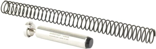 Angstadt Arms Hydraulic Buffer Kit Heavy Damping Profile 6 oz Stainless Steel For 9MM/.40 S&W/45 ACP AR Rifles Includes Buffer with Spring