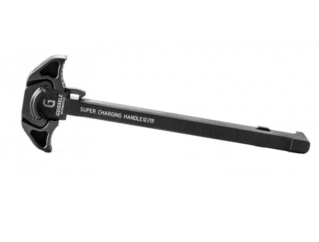 Geissele AR-15 Airborne Charging Handle (ACH), Black - 05-497B