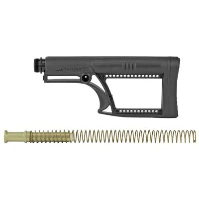 Luth-AR MBA-2 Fixed Stock w/ Buffer Assembly A2 Extension Tube .308 Buffer Spring, Black