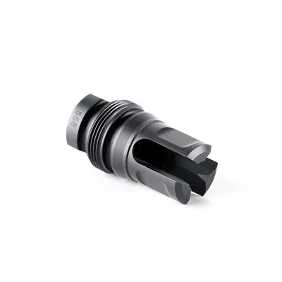Xeno 3-Prong Flash Hider 9mm 5/8"x24 Threads Black