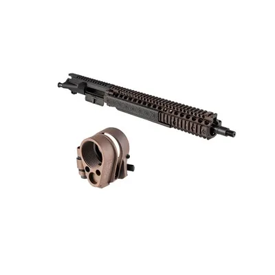 M4A1 14.5" Stripped Socom Upper W/ Law Folder FDE