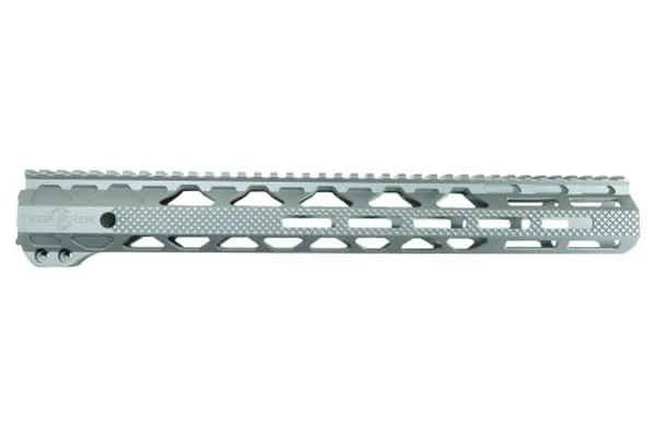 Timber Creek Greyman 15" AR-15 M-LOK Handguard, Stealth